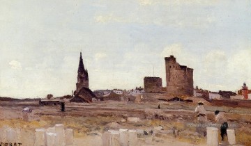  carrier peintre - Carrière de La Rochelle près de l’entrée du Port Jean Baptiste Camille Corot